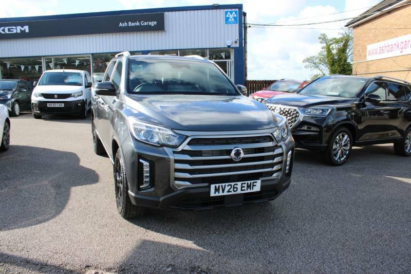 SsangYong Musso 2.2D Saracen Pickup Double Cab 4Wd Grey