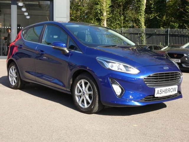 Ford Fiesta 2017 1.1 Ti-vct Zetec 85 Ss MW67NXL Blue #4