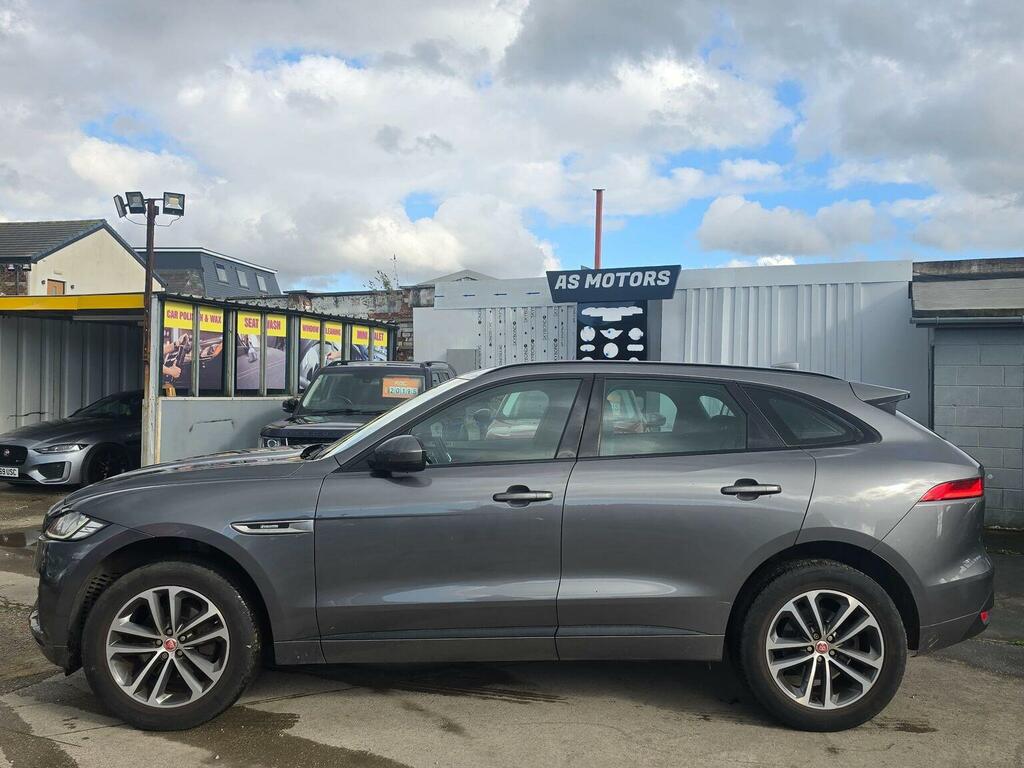 Jaguar F-Pace 2.0 D180 R-sport Awd Euro 6 Ss 20181 WN18UEB Grey #4