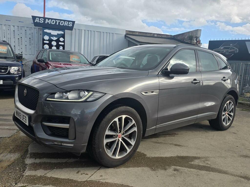 Jaguar F-Pace 2.0 D180 R-sport Awd Euro 6 Ss 20181 WN18UEB Grey #3