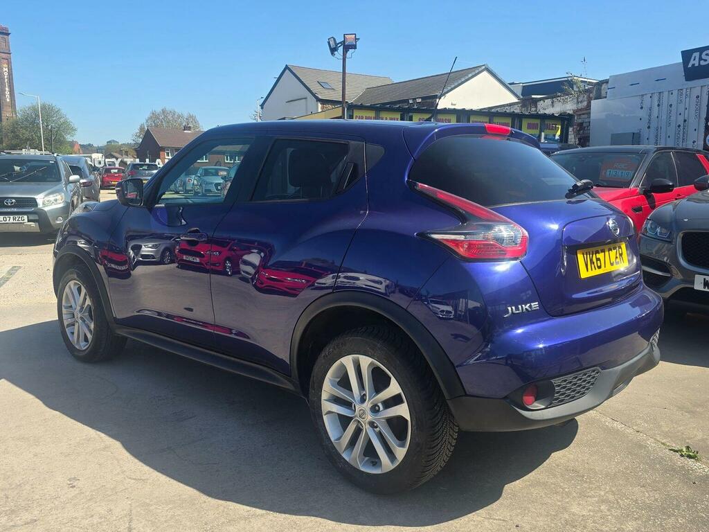 Nissan Juke 1.2 Dig-t N-connecta Euro 6 Ss 201767 VK67CZR Blue #5