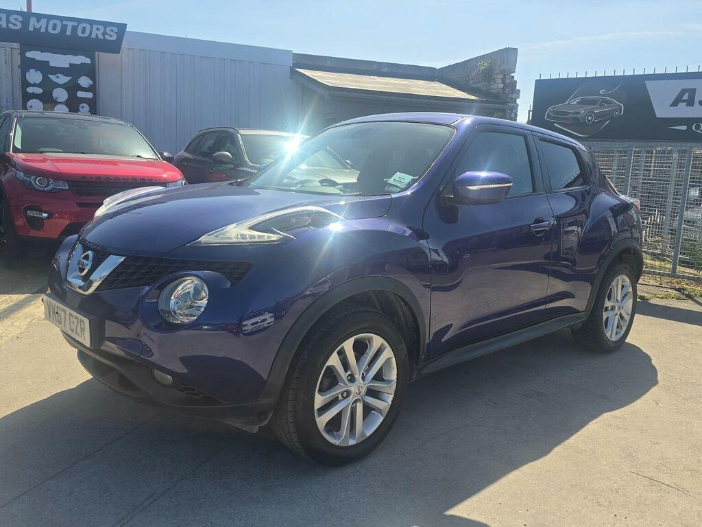 Nissan Juke 1.2 Dig-t N-connecta Euro 6 Ss 201767 VK67CZR Blue #3