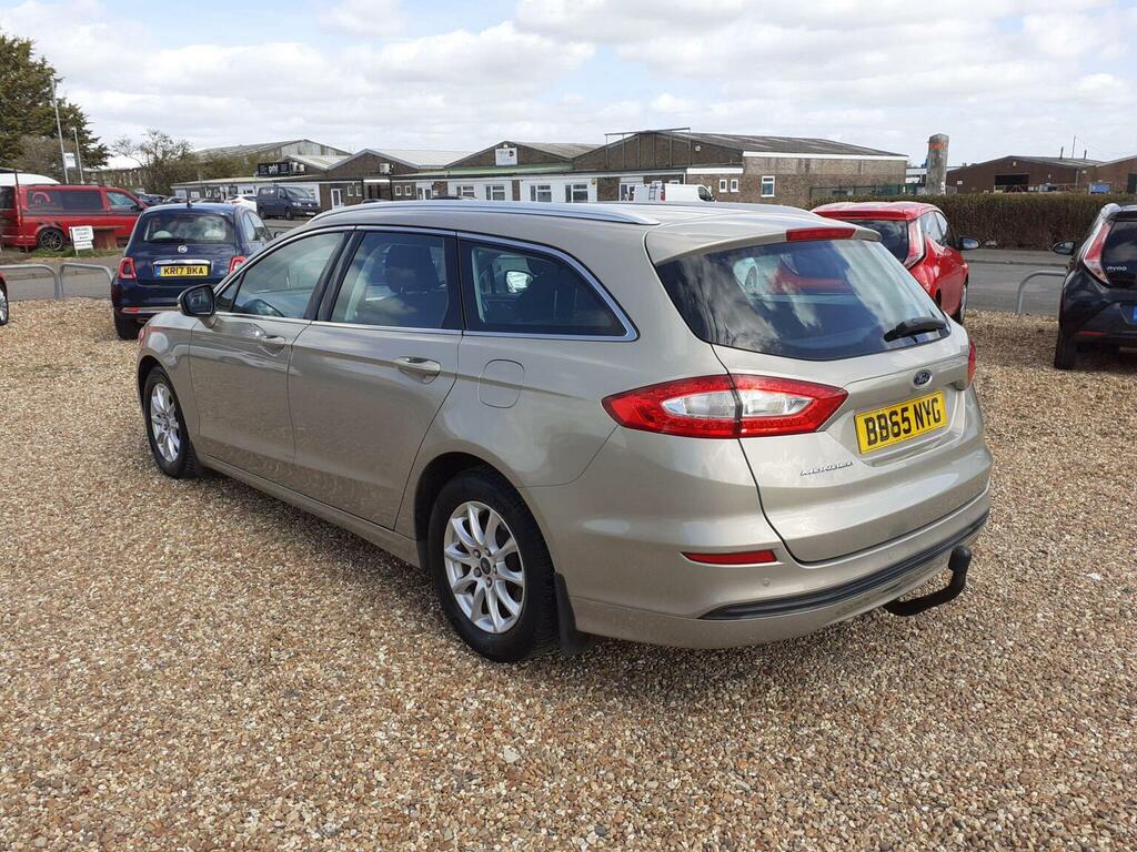 Ford Mondeo Estate 2.0 Tdci Zetec Euro 6 Ss 201665 BD65NYG Silver #5