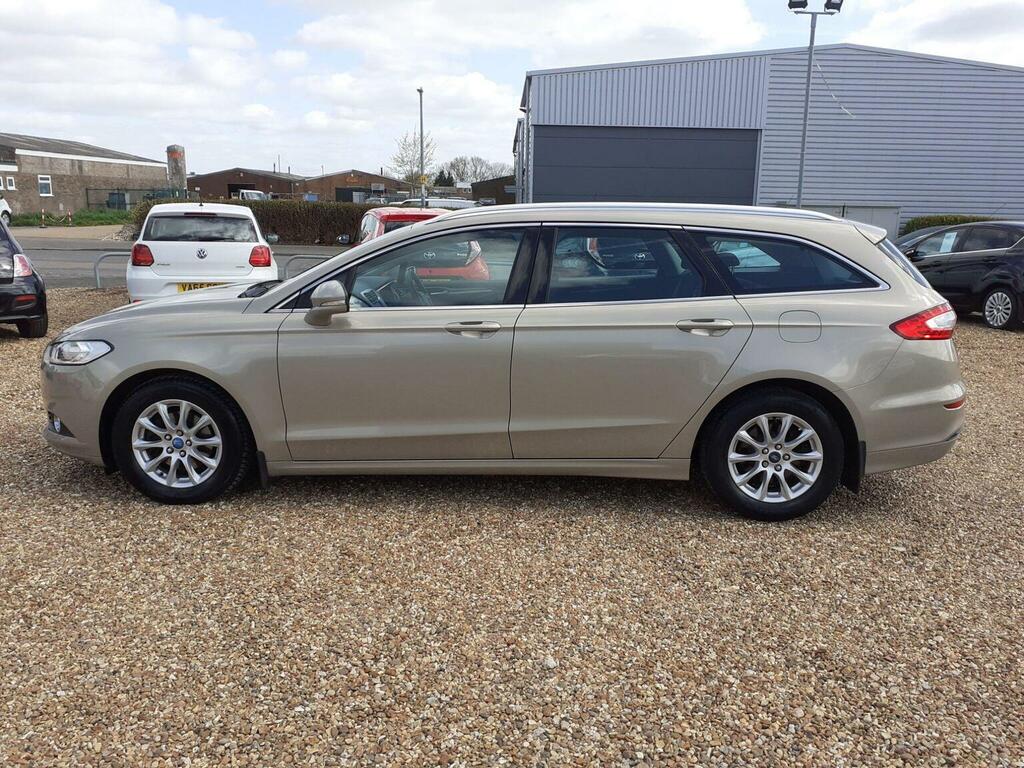 Ford Mondeo Estate 2.0 Tdci Zetec Euro 6 Ss 201665 BD65NYG Silver #4