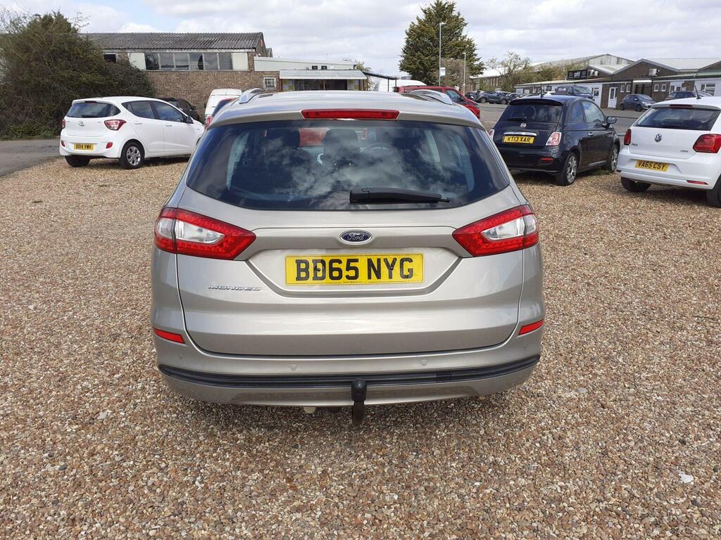Ford Mondeo Estate 2.0 Tdci Zetec Euro 6 Ss 201665 BD65NYG Silver #6