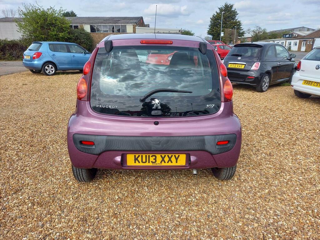 Peugeot 107 Hatchback 1.0 12V Active Euro 5 201313 KU13XXY Purple #6