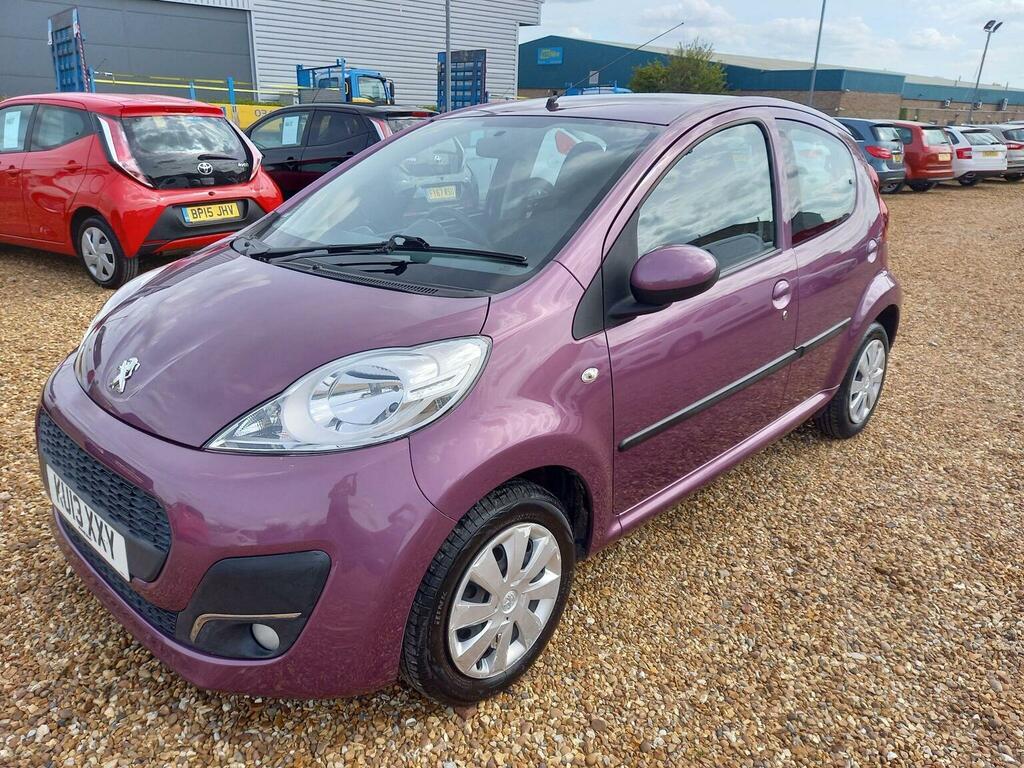 Peugeot 107 Hatchback 1.0 12V Active Euro 5 201313 KU13XXY Purple #3
