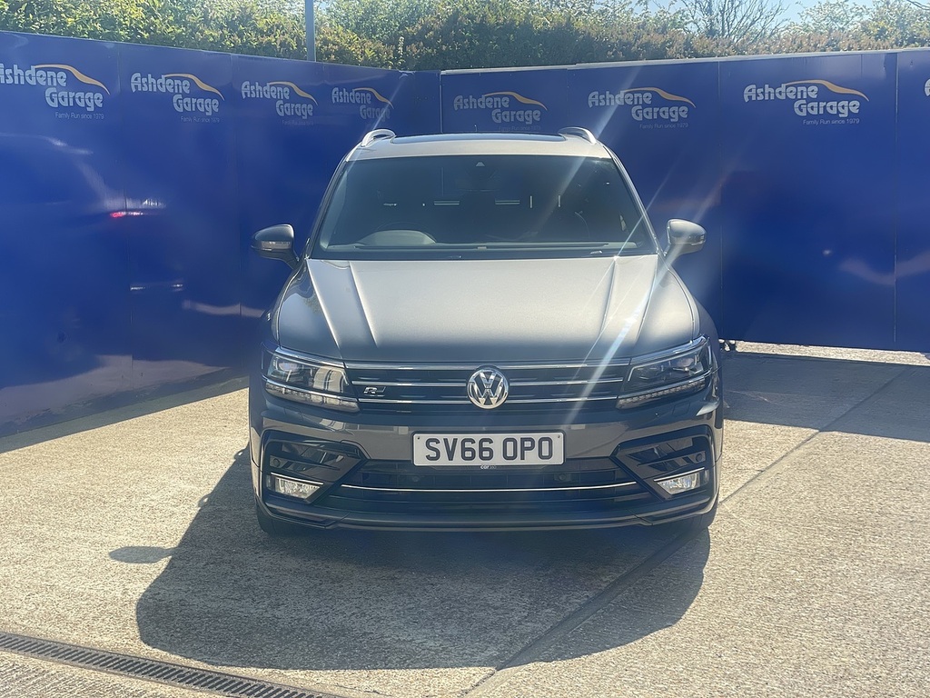 Volkswagen Tiguan Tdi Bluemotion Tech R-line SV66OPO Grey #2