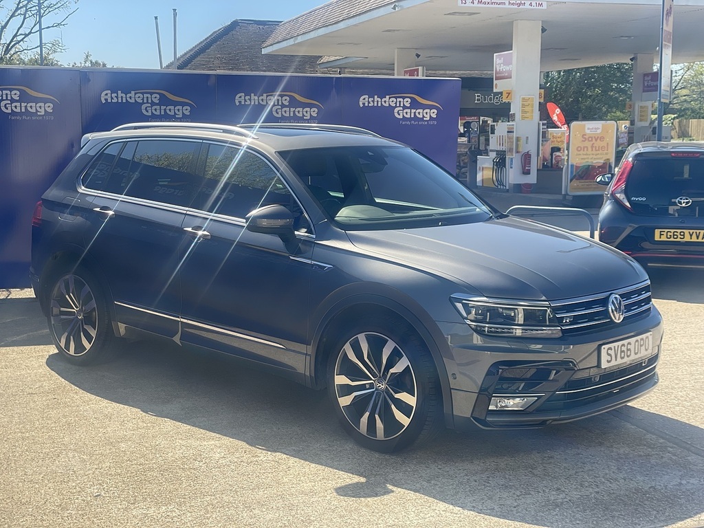 Volkswagen Tiguan Tdi Bluemotion Tech R-line SV66OPO Grey #3