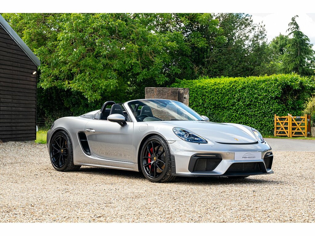 Porsche 718 Spyder 4.0 Spyder Euro 6 Ss White #1