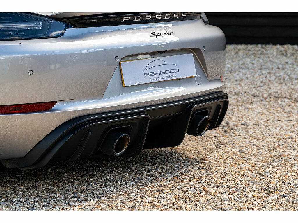 Porsche 718 Spyder 4.0 Spyder Euro 6 Ss White #19