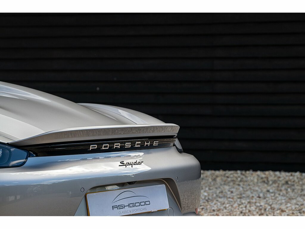 Porsche 718 Spyder 4.0 Spyder Euro 6 Ss White #18