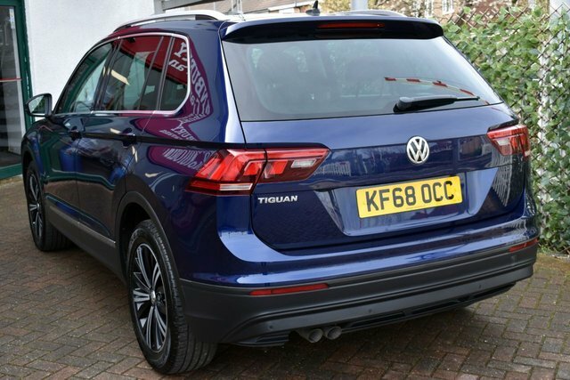 Volkswagen Tiguan 2019 2.0 Tdi Se Dsg 148 Bhp Euro 6 KF68OCC Blue #4