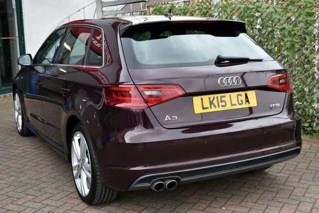Audi A3 2015 1.4Tfsi S-line Sportback S-tronic Red #4