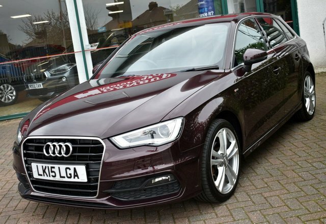 Audi A3 2015 1.4Tfsi S-line Sportback S-tronic Red #3