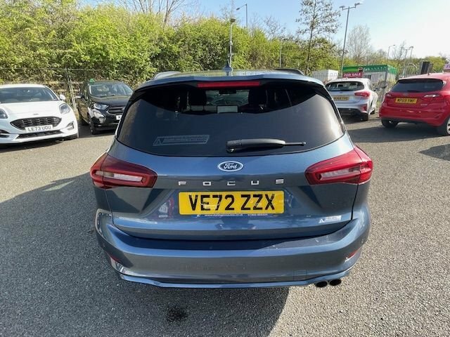 Ford Focus 1L St-line VE72ZZX Blue #4