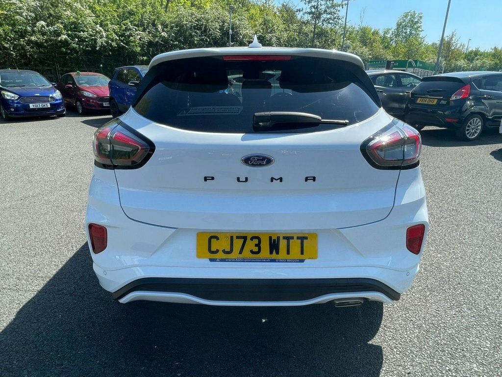 Ford Puma 1L St-line X CJ73WTT White #4
