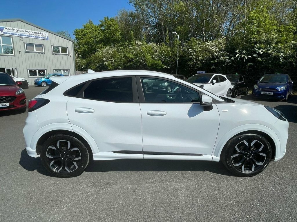 Ford Puma 1L St-line X CJ73WTT White #2