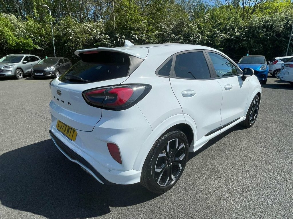 Ford Puma 1L St-line X CJ73WTT White #3
