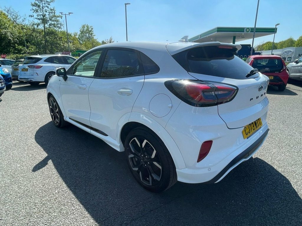 Ford Puma 1L St-line X CJ73WTT White #5