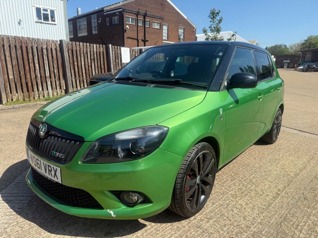 Skoda Fabia 1.4 Tsi Vrs S2000 Dsg Euro 5 VO61VRX Green #3