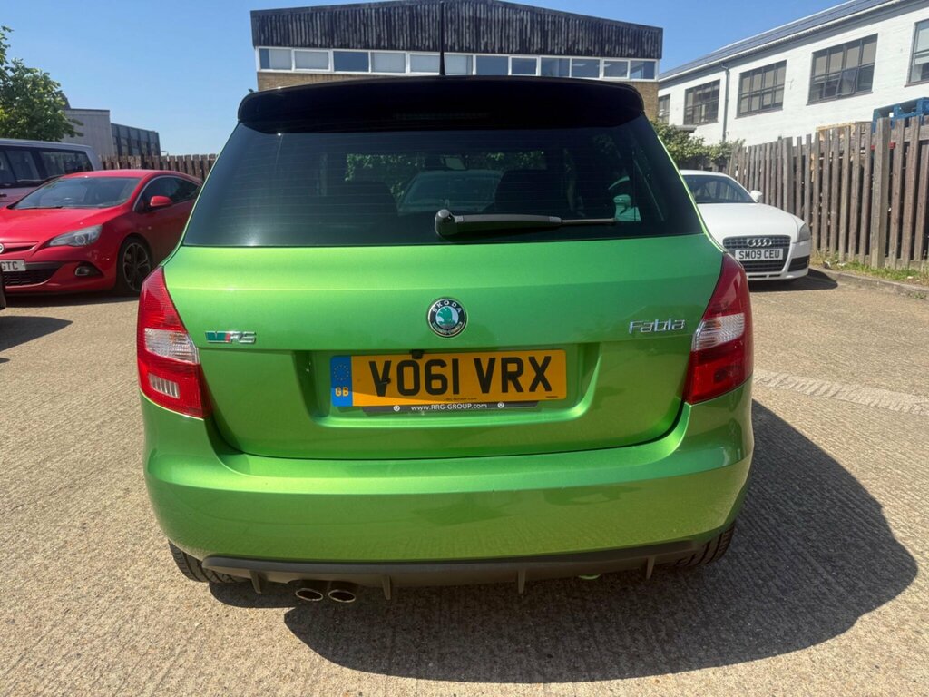 Skoda Fabia 1.4 Tsi Vrs S2000 Dsg Euro 5 VO61VRX Green #6