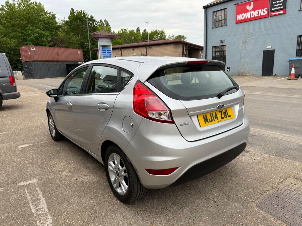 Ford Fiesta 1.0T Ecoboost Zetec Powershift Euro 5 MJ14ZWL Silver #4