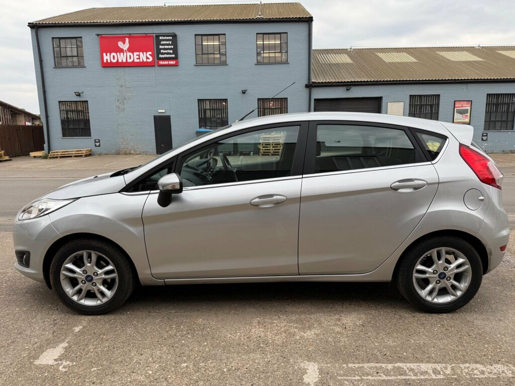 Ford Fiesta 1.0T Ecoboost Zetec Powershift Euro 5 MJ14ZWL Silver #5