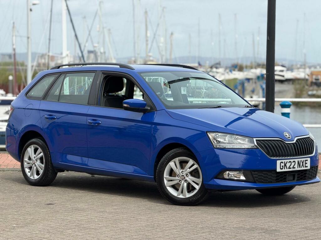 Skoda Fabia 1.0 Tsi Se Dsg Euro 6 Ss GK22NXE Blue #5