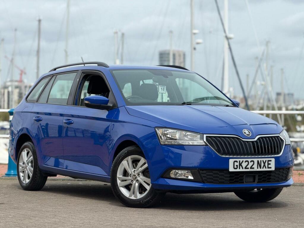 Skoda Fabia 1.0 Tsi Se Dsg Euro 6 Ss GK22NXE Blue #2