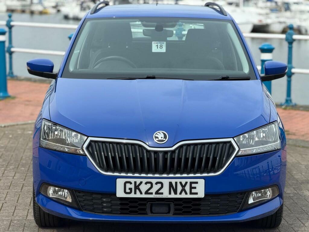 Skoda Fabia 1.0 Tsi Se Dsg Euro 6 Ss GK22NXE Blue #6
