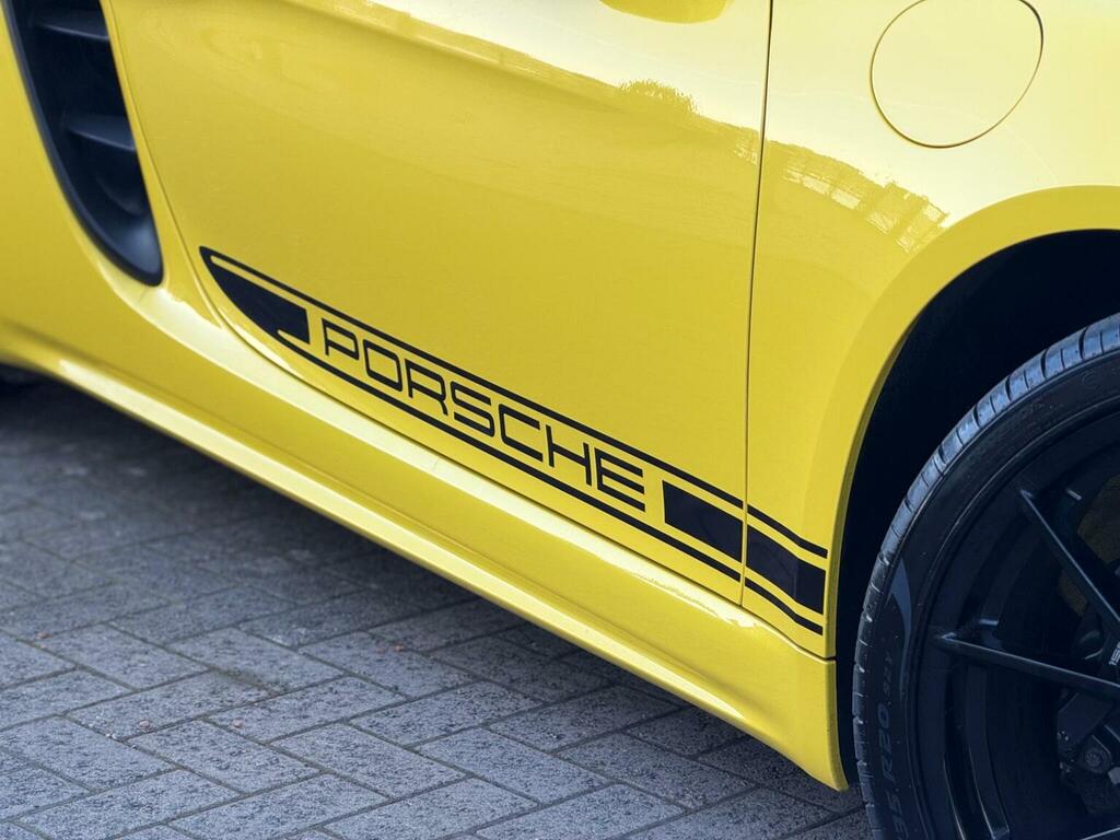 Porsche 718 Boxster 2.0T Pdk Euro 6 Ss Yellow #4