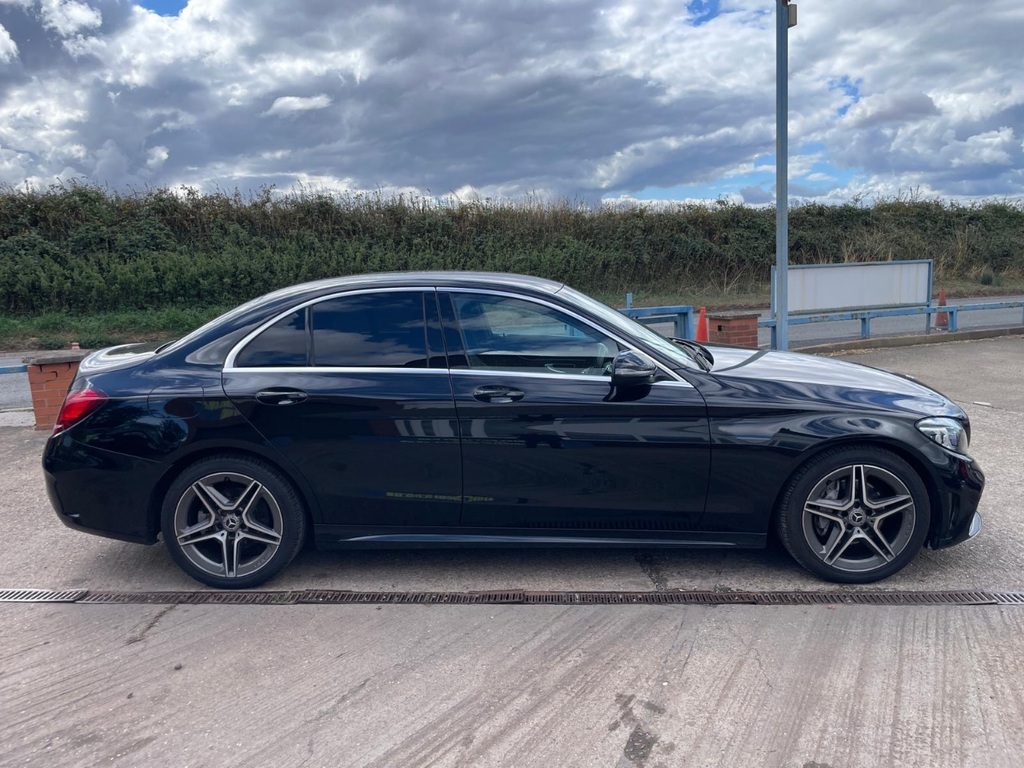 Mercedes-Benz C Class C220d Amg Line Premium 9G-tronic DC19UJK Black #3