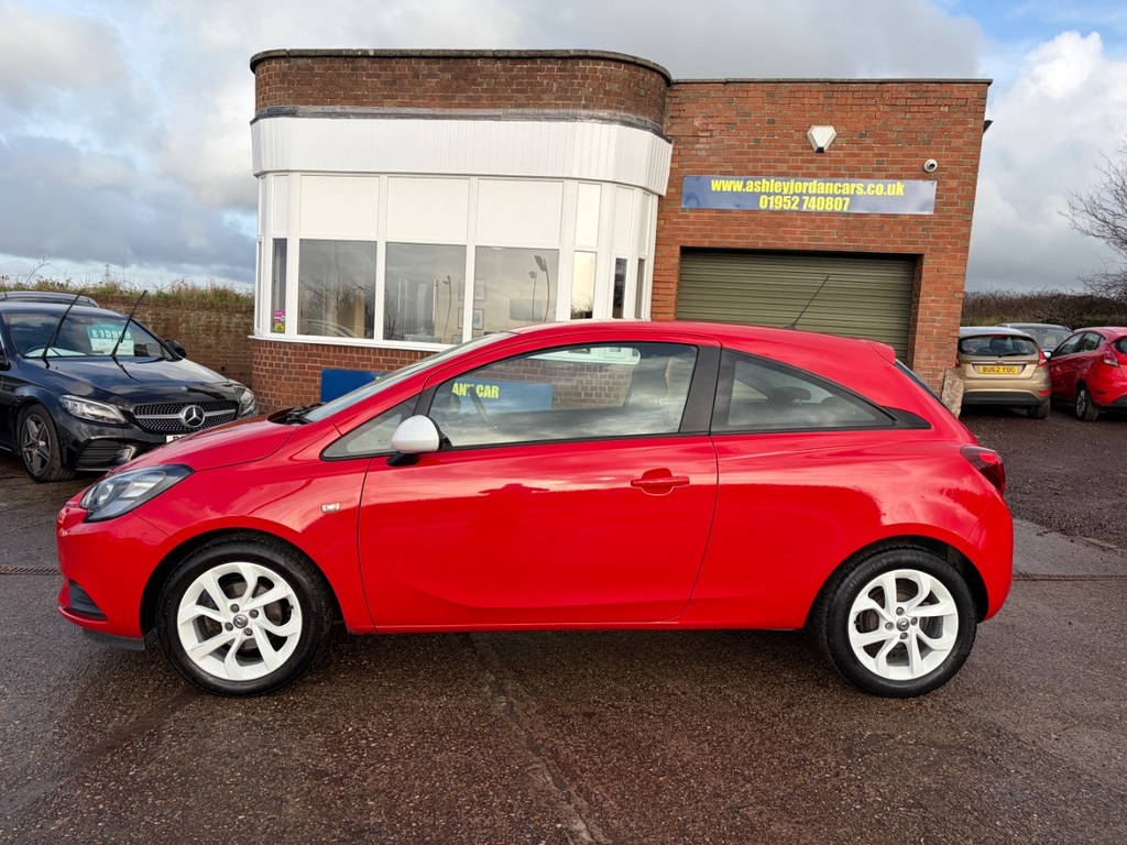 Vauxhall Corsa 1.4 75 Ecoflex Sting Very Low Mileage, Same LE17HHZ Red #2
