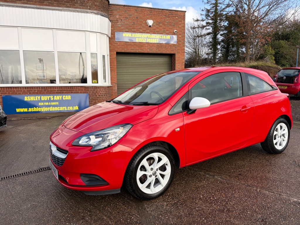 Vauxhall Corsa 1.4 75 Ecoflex Sting Very Low Mileage, Same Red