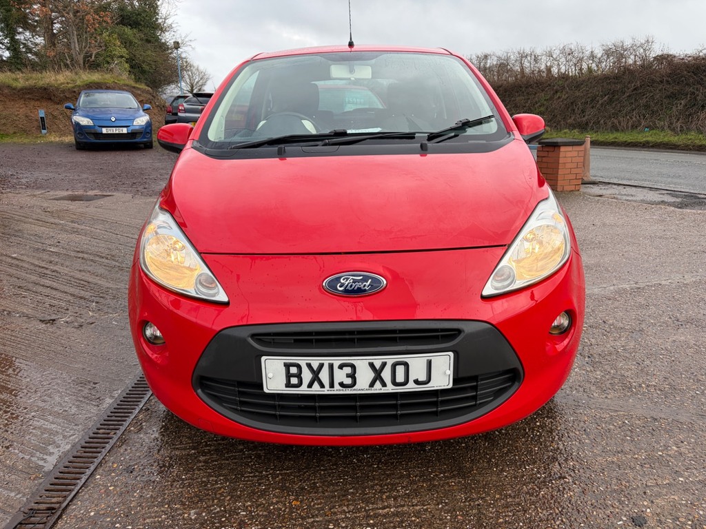 Ford KA 1.2 Zetec Low Mileage, 35 Tax BX13XOJ Red #4