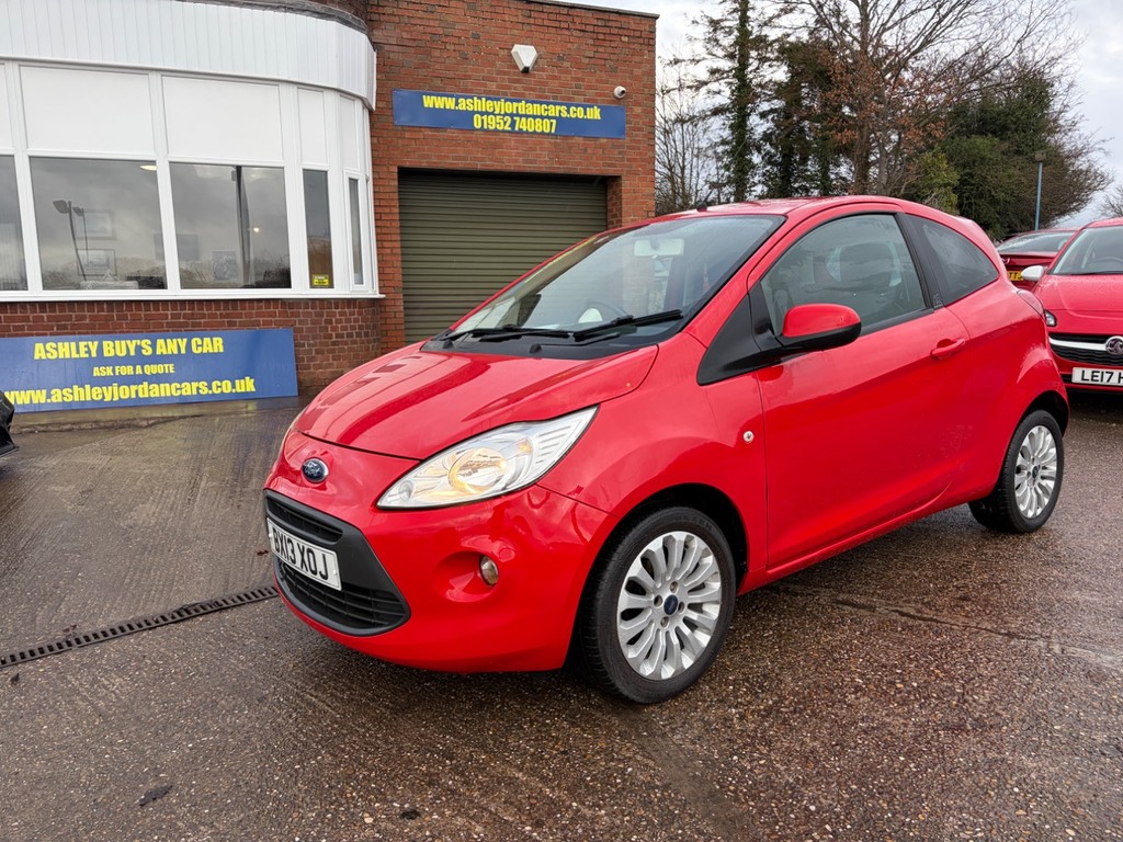 Ford KA 1.2 Zetec Low Mileage, 35 Tax Red