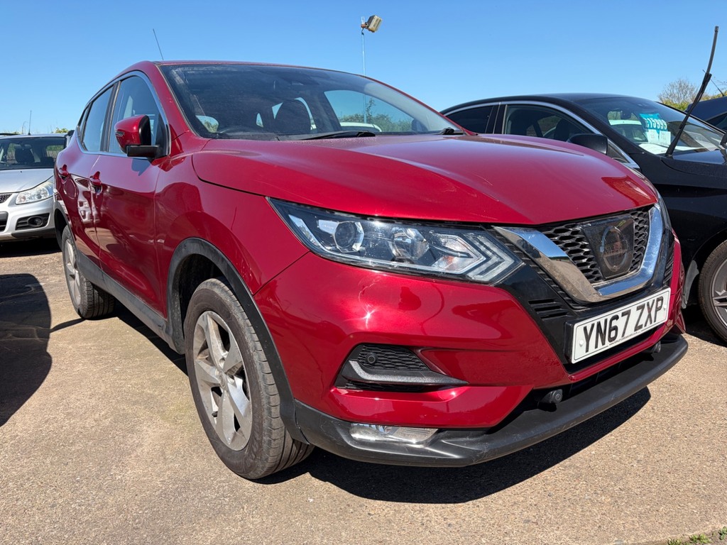 Nissan Qashqai 1.2 Dig-t Acenta YN67ZXP Red #3
