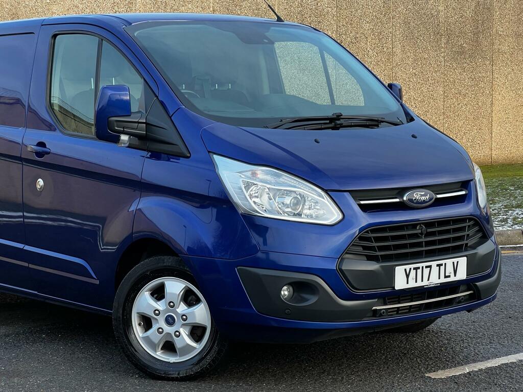 Ford Transit Custom 2.0 Tdci 290 Limited L2 H2 YT17TLV Blue #4