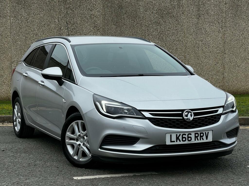 Vauxhall Astra 1.6 Cdti Ecoflex Design Sports Tourer Euro 6 Ss Silver