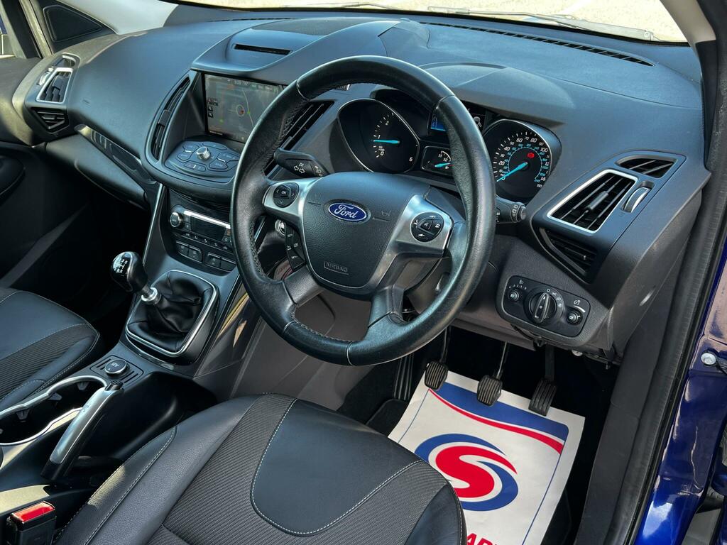 Ford Kuga 2.0 Tdci Titanium 2Wd Euro 6 Ss CV66DXW Blue #3