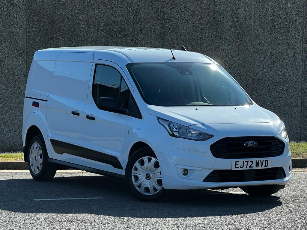 Ford Transit Connect 1.5 250 Ecoblue Trend L2 Euro 6 Ss EJ72WVD White #2