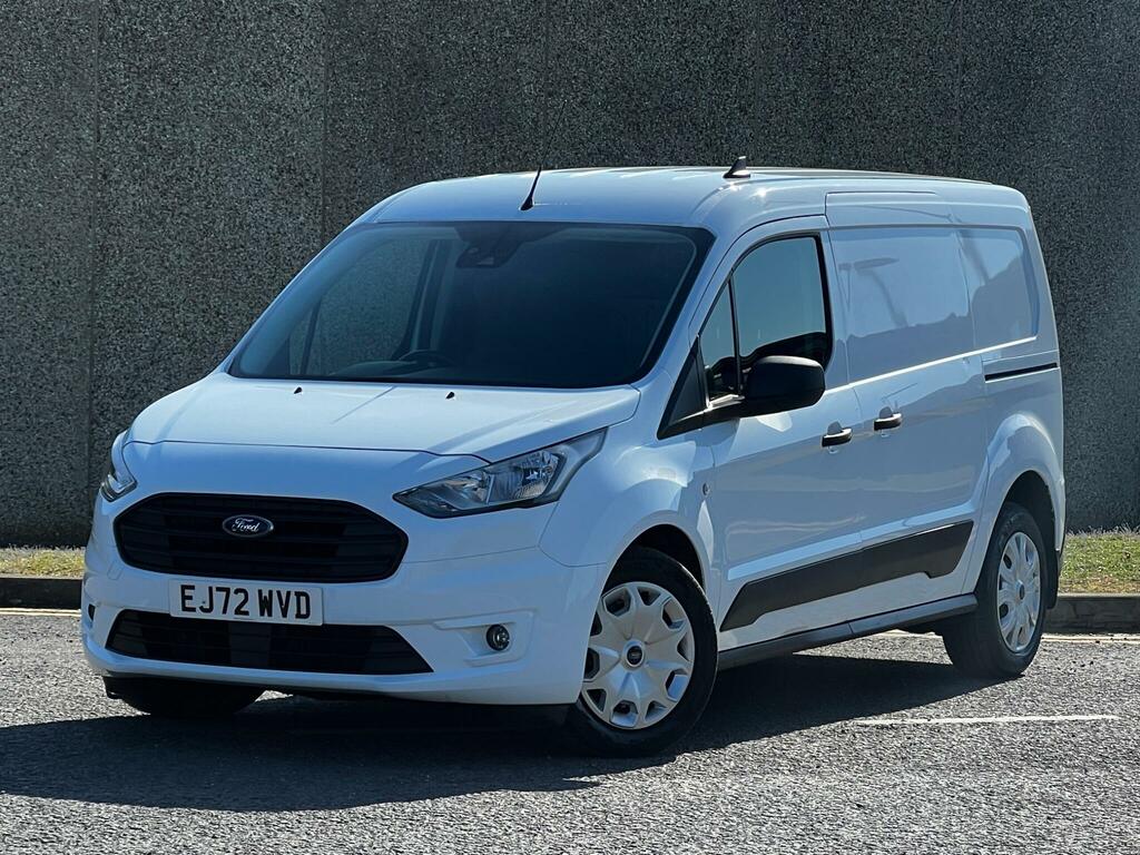 Ford Transit Connect 1.5 250 Ecoblue Trend L2 Euro 6 Ss EJ72WVD White #6