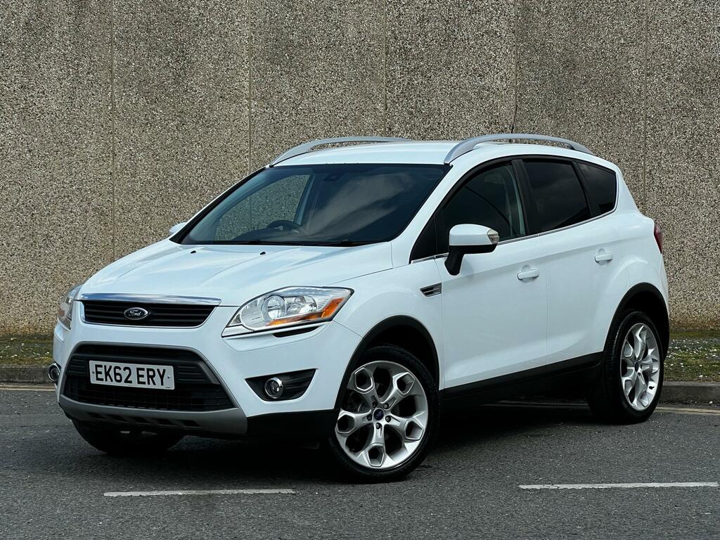Ford Kuga 2.0 Tdci Titanium Awd Euro 5 EK62ERY White #6