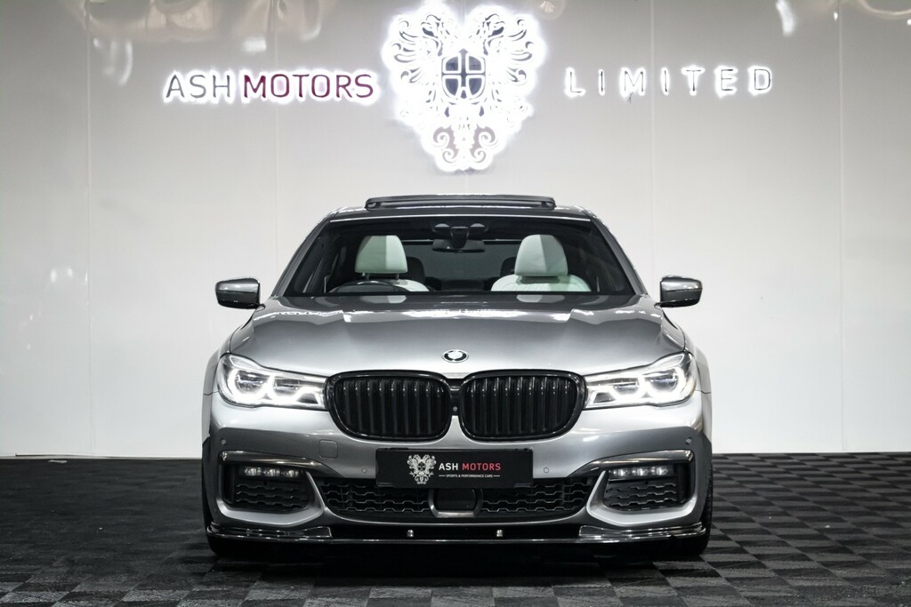 BMW 7 Series 3.0 740Ld Xdrive M Sport Saloon Grey #4