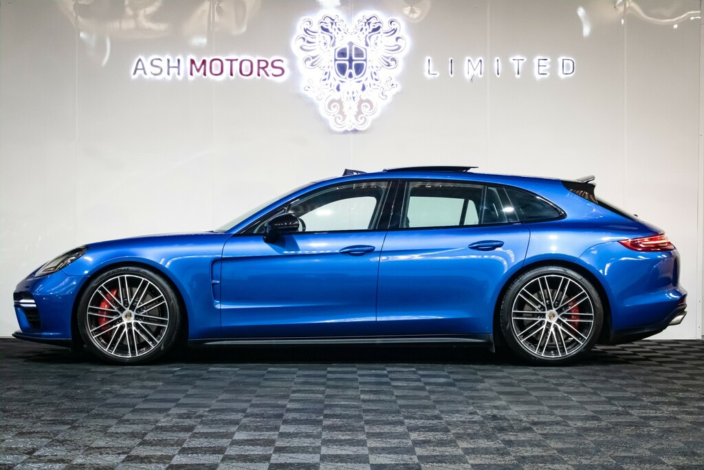 Porsche Panamera 4.0 T V8 Turbo Blue #6