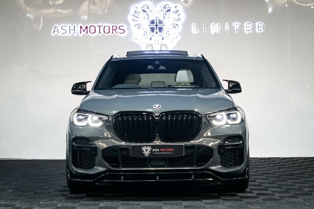 BMW X5 3.0 X5 Xdrive40d M Sport PK22MYN Grey #4