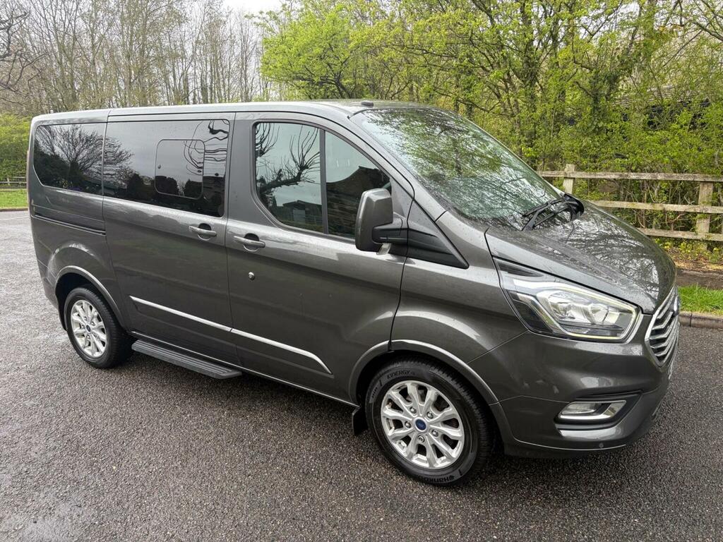 Ford Tourneo Custom Minibus 2.0 310 Ecoblue Titanium L1 Euro 6 S WJ68ZPC Grey #6