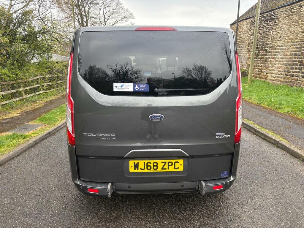 Ford Tourneo Custom Minibus 2.0 310 Ecoblue Titanium L1 Euro 6 S WJ68ZPC Grey #4