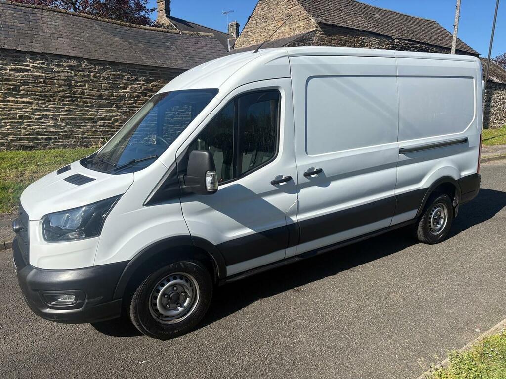 Ford Transit Custom Panel Van 2.0 350 Ecoblue Leader Fwd L3 H2 Euro 6 White